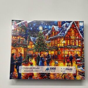 Christmas Square Jigsaw Puzzle 1000 Pieces